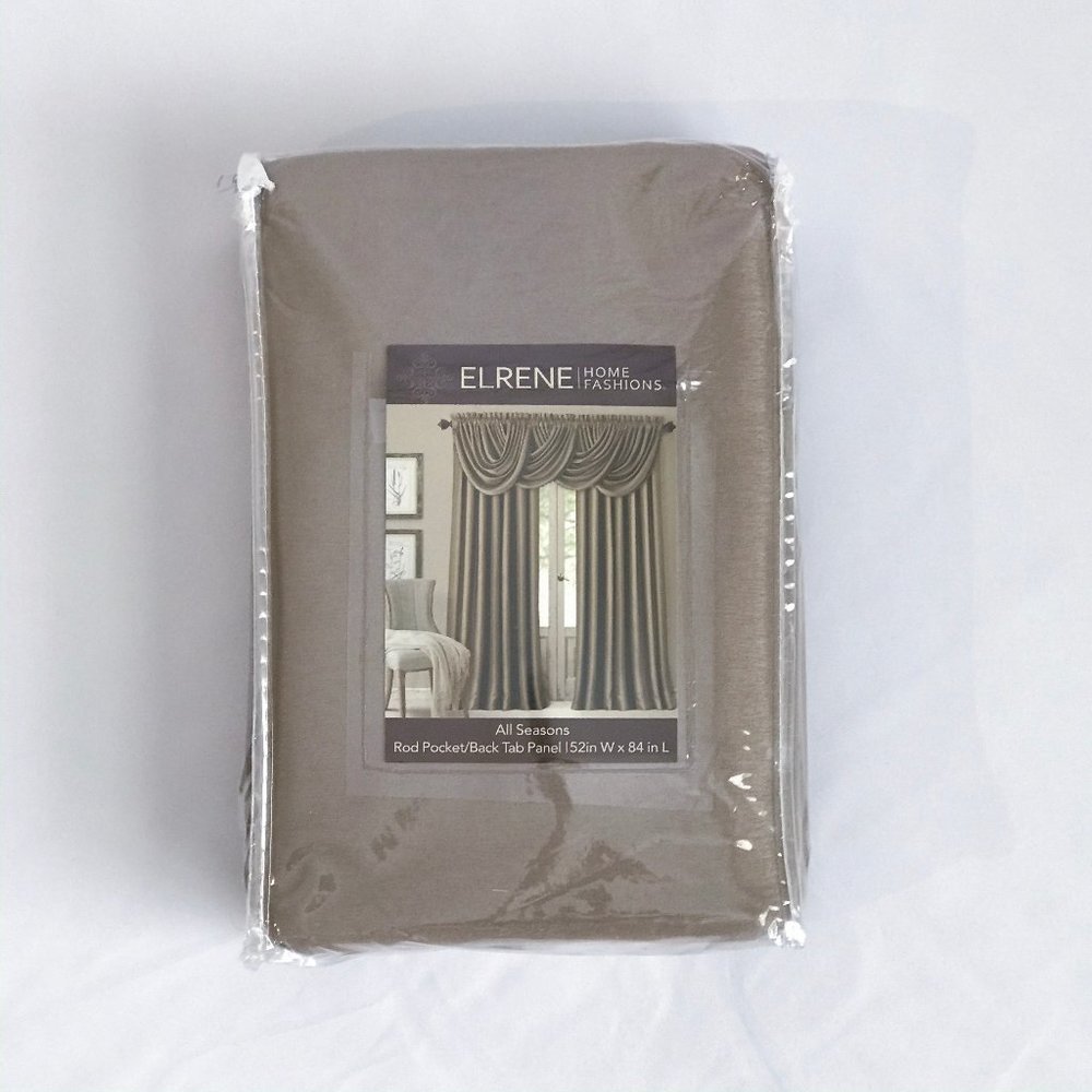 Elrene Home Fashions Blackout Window Curtain Panel